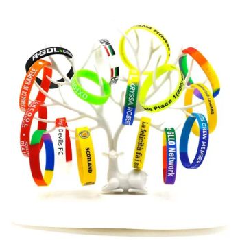 Personalized Promotional Bracelets Custom Rubber Silicone Wristbands with Logo - Zhongshan Xinyuan Silicone Rubber Co., Ltd. - China