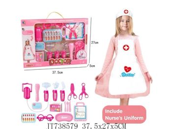 Role Play Realistic Kids Simulate Doctors Children High Quality Medical Pretending Treatment Playhouse Doctor Tool Doctor Toys - JEL INTERNATIONAL LIMITED. - China