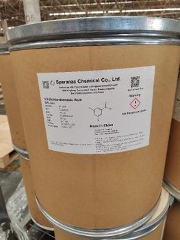 3,5-Dichlorobenzoic acid CAS 51-36-5 99%min white powder Grade 99%min Packaging - Speranza Chemical Co.,Ltd - China