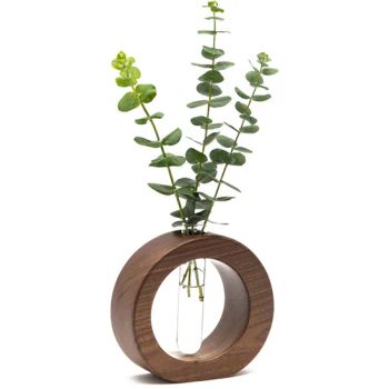 Wooden Flower Arrangement Ornaments Crafts Desktop Vases Age Modern Size Small Origin China Shape Animals Pattern Blank Model NO. - PIN INTERNATIONAL (NINGBO) LTD. - China