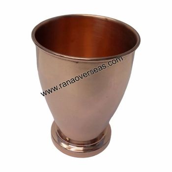 Wholesale Indian Copper Tumbler Glass For Home Hotel Restaurant Drinkware And Tableware - Rana Overseas - India