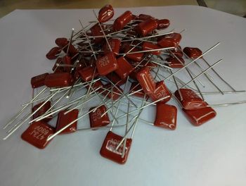2 FILM CAPACITOR 473/630V, Through Hole, 473J Terminals 2 Tolerance 5% Voltage 630 V Color red/Brown Power Rating 7.5 Warranty 2 - Acmeker - India