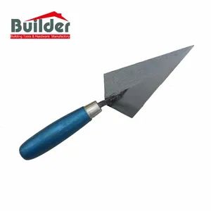 Wholesale Hand Tool Wooden Handle Carbon Steel Bricklaying Brick Trowel - Zhangzhou Builder Hardware Co., Ltd. - China