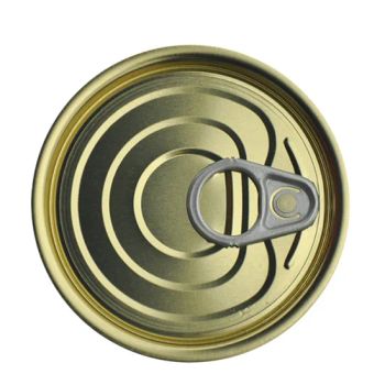 300# 73mm High Quality Tinplate Easy Open End Tin Can Lid Sample Free Origin China Diameter 73mm Buckle 620kpa Logo Customized - Tianjin HongXin Metal Co., Ltd - China