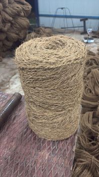 Coir Yarn Length 400' Thickness - EMMERA ECO EXPORTS - India