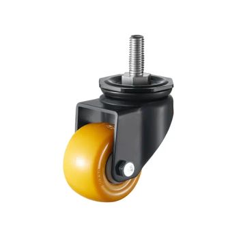 Durable 1.6 to 2 Inch PU Swivel Castors for Furniture Origin China Brand Cangde HS Code 83022000 Trademark CANGDE Diameter - Cangzhou Tuya Castor Manufacturing Co., Ltd. - China