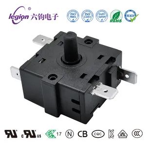 Legion Rotary Switch with UL / TUV / CE Approved Oven Rotary Switches Fr04 UL ENEC Nemko - Dongguan Legion Electronic & Hardware Co., Ltd. - China
