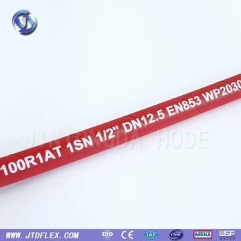 High Pressure Flexible En853 1sn R1at Rubber Tube Pipe Hydraulic Hose - Juye Jintongda Pipe Industry Co., Ltd - China