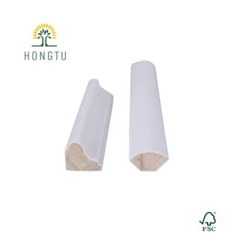 Primed Wood Small Size 1/4 Quarter Round Moulding - Xuzhou Runyi New Material Co., Ltd. - China