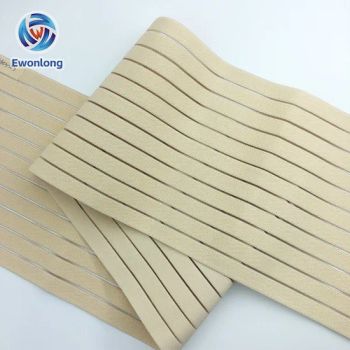 Premium Breathable Fish Silk Elastic Ribbon for Medical Use MOQ 100 M Technics Woven OEM ODM Support Trademark Ewonlong Origin Xiamen, - Xiamen Ewonlong Webbing Co., Ltd. - China