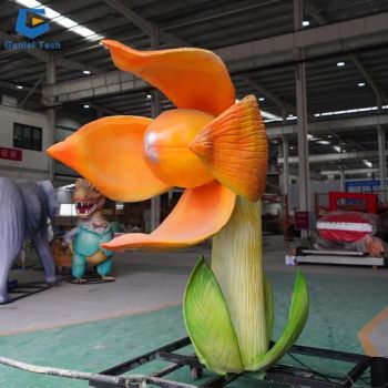 Ccaa10 Park Decoration Artificial Animatronic Flower Simulation Plant for Sale - Sichuan Genial Technology Co., Ltd. - China
