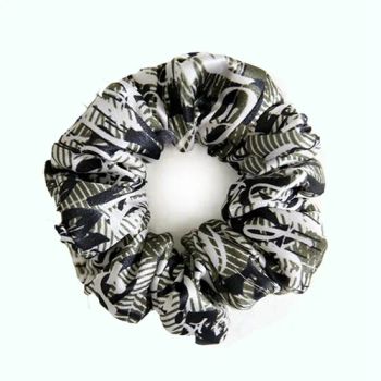 Custom Print Luxurious 100% Silk Hair Scrunchies for Women Fashion Hairbands - Hangzhou Zhigeng Silk Co., Ltd. - China