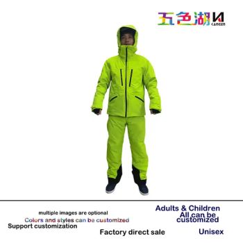 Custom Men and Women Ski Jacket Two-Piece Snowboard Wear Ski & Snow Wear Suit Windproof Snow Wear Adult Women Ski Suit - Kang En (Tianjin) Sports Goods Co., Ltd - China
