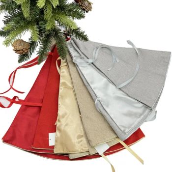 Christmas Tree Tree Skirt Print Round Mat Christmas Decorations - Xiajin County Xiuzhen crafts factory - China