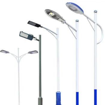 Hepu 4m -15m Used Parking Lot Galvanized Steel Street Light Poles - Yangzhou HePu Lighting Technology Co., Ltd. - China