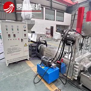 High Efficiency Extrusion Dual Stage Extruder Pelletize Recycling Machine Plastic Granulator for Waste Plastic Flakes - Qingdao Zhaoxing Extruder Machinery Co., Ltd. - China