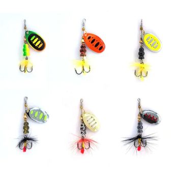 Alpha Customize Spinner Lures Fishing Lures Pesca Spinner Blade - WEIHAI ALPHA INNOVATION PTY LTD. - China
