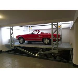Low Ceiling Design 2 Car Parking Lift for Garage - Hengjinrui (Shandong) Intelligent Manufacturing Co., Ltd. - China