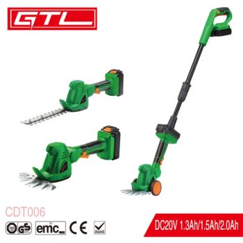 2 in 1 Lithium Battery Cordless Multifunction Tools/Hedge Trimmer/Grass Shear, DC20V Lithium Corless Grass Trimmer, Cordless Trimmer (CDT006) - CHINA GTL TOOLS LIMITED - China