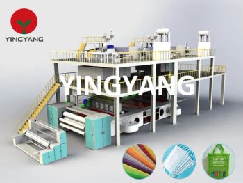 Automatic PP Melt Blown& Spunbond &SMS Production Line & Nonwoven Fabric Machine - Jiangsu Yingyang Nonwoven Machinery Co., Ltd. - China