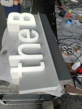 Outdoor Aluminum Fabricated 3D LED Illuminated Sign Channel Letter Light Flat Aluminum Strip - Shenzhen Ad-Sun Signs Co., Ltd. - China