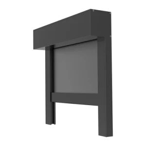 Windproof Roller Blinds with Tubular Motor, Components Outdoor Zipper Roller Blinds - Guangzhou JADY Window Coverings Technology CO., LTD - China