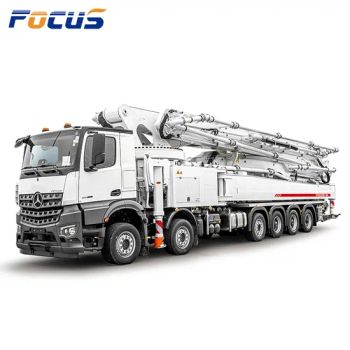 49 - 55m Truck-Mounted Concrete Pump Concrete Machinery Mobile Spider Hydraulic Mixer Boom - Henan Focus Vehicles Co., Ltd. - China
