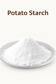 Potato starch Color White Texture Fine Powder Purity 100% Natural Viscosity High Viscosity Flavor Neutral, Odorless Shelf Life Long Shelf Life - OM Traders - India