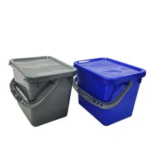 Custom Water Bucket Square Wash Plastic Buckets for Cleaning Bucket - Jiangmen Goodman Cleaning Supplies Co., Ltd. - China