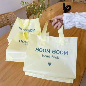 Custom Printed PVC Frosted Plastic Side Gusset Bag Thickened Clothing Packaging - Ningbo Hitench Commerce Limited - China