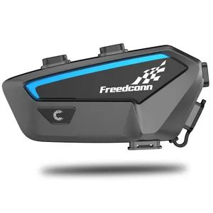 Motorcycle Helmet 1100mAh Battery Waterproof Noise Reduction Bt 5 1 Wireless Headphones Intercom - Shenzhen Freedconn Electronics Co., Ltd. - China