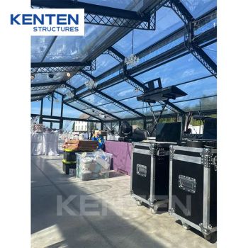 Luxury Commercial Tent Outdoor Heavy Duty Atrium Tent Aluminum Event Transpar Party Tents for Events Outdoor - KENTEN EVENTS GROUP LTD (GUANGZHOU) - China