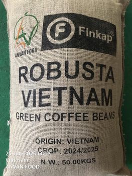 Premium Robusta Green Coffee - Origin From Vietnam - Anvan Dried Food - ANVAN DRIED FOOD CO.,LTD - Vietnam