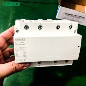 Kct-100 100A 4pole Household Contactor 4no 4nc 2no2nc Type AC Modular Contatcor - Zhejiang Weikesen Power Technology Co., Ltd - China
