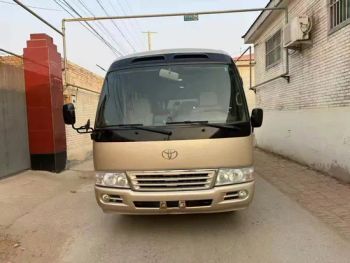 Used Toyota Coaster Bus 30 Seats Middle City Tour Car Secondhand Made in Japan - Shandong Lujun Naxin International Trade Co., Ltd. - China
