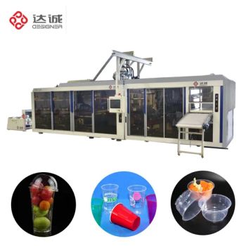 Tilting Mold Plastic Vacuum Forming Machine for Packaging Cup Making - Shantou Designer Precise Machinery Co., Ltd - China