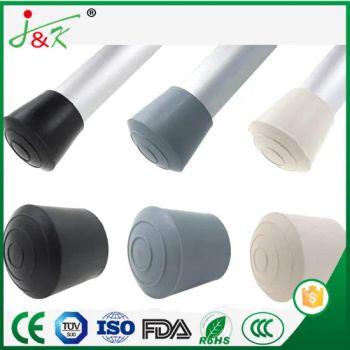 Non-Slip Round Furniture Cups Made of Rubber Chair Leg Caps Table Foot Covers Floor Protectors Rubber Feet for Crutches Walking Sticks - Qingdao J & K Co., Ltd. - China