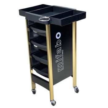Plastic Salon Trolley Rolling Storage Cart with Drawers Color White Condition New Layer 3 Layers Material Plastic Customized Customized - HOCHEY MEDICAL CO., LTD. - China