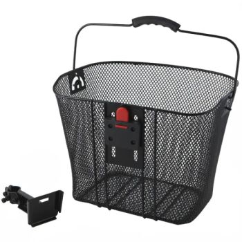 Steel with QR Bicycle Basket Bike Basket Steel Basket (HBK-102) - SHENZHEN XINHANFENG TRADING CO., LTD. - China