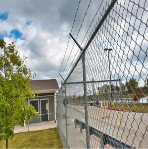 Professional Cyclone Wire Mesh Chain Link Fence Glavanizd Diamond Fence for Garden or Farm - Anping Zenyo Wire Mesh Products Co., Ltd - China