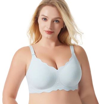 Plus Size Wireless Maternity Care Breastfeeding Women Bra Anti Pilling Lingerie Stretch Seamless Bra - JIANGXI EDMOND FASHION CO., LTD. - China