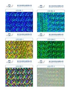 Joz Holographic Laser Film Manufacturing with Low Discount for Surface Layer - Zhejiang Joz Industrial Co., Ltd. - China