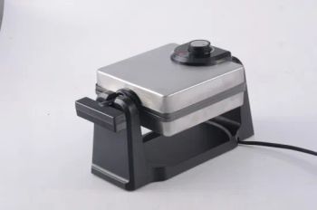 1000W Electric 180 Rotary Belgian Waffle Maker Machine 4-Slice Stainless Steel Waffle Makers Non Stick Coating - Ningbo Yicheng Technology Co., Ltd. - China