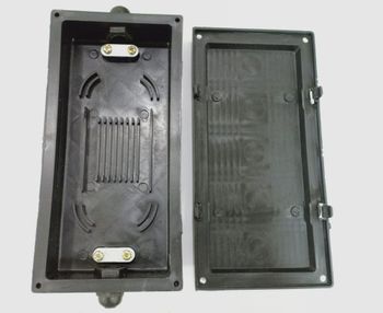 Fiber Optic Termination Box, For Networking Devices Color Black Thickness 3mm Material Fiber Number of Ports 4 Connection Type 2 - Modi Telecom Services - India