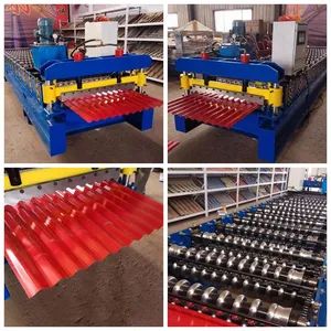Corrugated Tile Making Machine Corrugated Roof Making Machine - Botou Kefa Roll Forming Machine Co., Ltd. - China