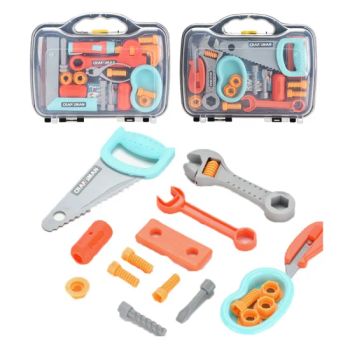 Factory Direct Selling Tool Pretend Play Toys Kids Plastic Wrench Screwdriver Tool Set Toy Play House Tools Storage Box Simulation Tool Toys - Shantou Tombo Toys Co., Ltd. - China