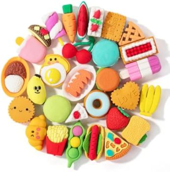 30PCS, Take Apart Erasers, Fun Erasers for Kids, Food Erasers for Kids, Mini Erasers for Kids, Puzzle Erasers for Kids, Pencil Erasers for Kids - Ningbo Colorswoo Art Supply Co., Ltd. - China