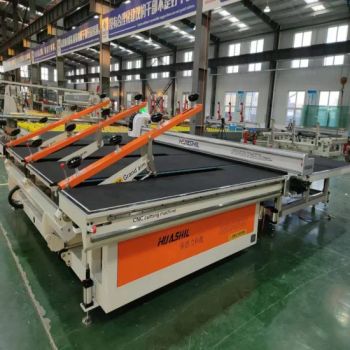 Automatic Glass Loading Machinery CNC Cutting Breaking Table Remote Control Glass Processing Machine for Mirror Glass Equipment - Shandong Huashil Automation Technology Co., Ltd. - China