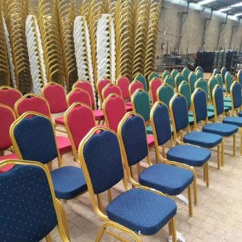 Modern Style Metal Banquet Chair for Indoor and Outdoor Wholesale Home Furniture for Wedding Dining Hall Hotel Restaurant - Tianjin Okay International Trade Co., Ltd. - China