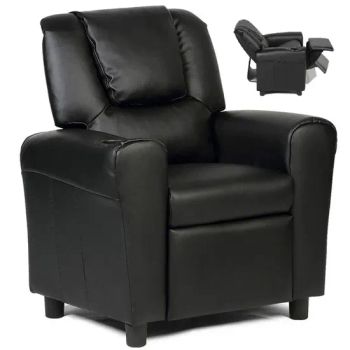Kids Recliner Sofa European 62.5x46x46 Wood Sponge 220Pcs Armrest Box - Zhongshan Beianjian Baby Products Co., Ltd - China